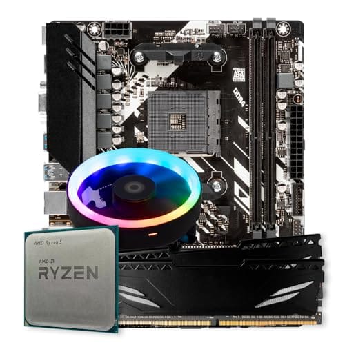 Kit Upgrade Gamer, AMD Ryzen 5 3400G | Radeon Vega 8 Graphics | Placa-Mãe B450M | 16GB RAM DDR4