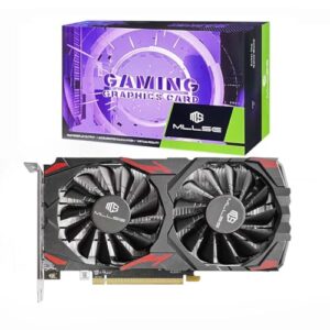 Mllse Placa gráfica para jogos RX 580 8GB GDDR5 256-bit (PCIe 3.0 x16, 8 pinos, 3X DP + HDMI) - Placa de vídeo de computador desktop para jogos de PC