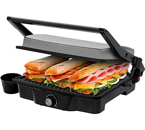 Grill, Press 180, 1400W, Preto, 110v, Britânia