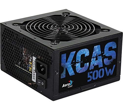 Fonte Gamer ATX KCAS 500W 80 Plus Bronze Aerocool
