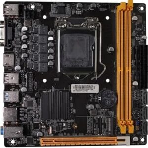 BrazilPC Placa-Mãe H110, LGA 1151, DDR4, Suporte 7ª/8ª/9ª Geração Intel, HDMI/VGA, M.2 NVMe, Rede Gigabit