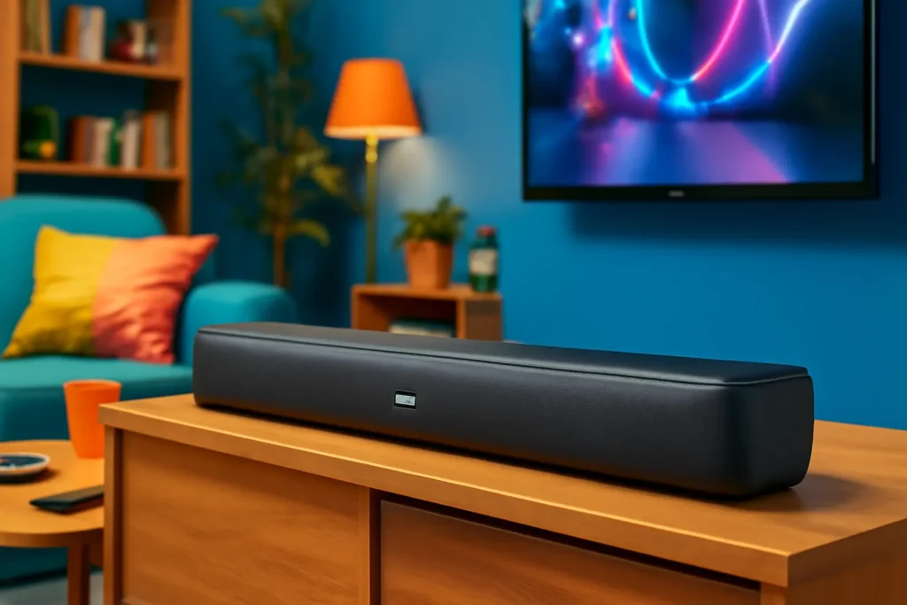 Som imersivo: 6 JBL Bar 5.1 Multibeam com áudio de qualidade