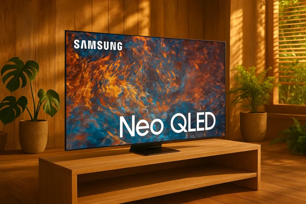 Garantia estendida: 6 Samsung smart gaming TV NEO QLED 4K com suporte VIP