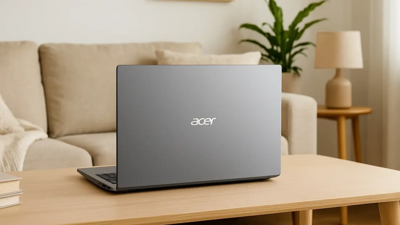 Som imersivo: 6 notebook Acer A515 com áudio de qualidade