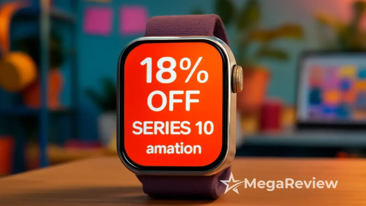 Apple Watch Series 10 com 18% OFF na Amazon