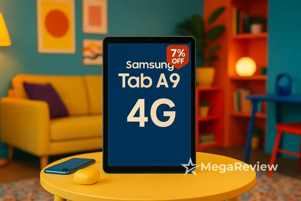 Tablet Samsung Tab A9 com 7% OFF e 4G disponível na Amazon