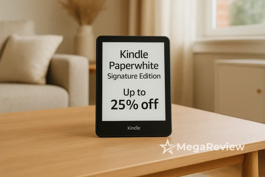 Kindle Paperwhite Signature Edition com até 25% OFF na Amazon