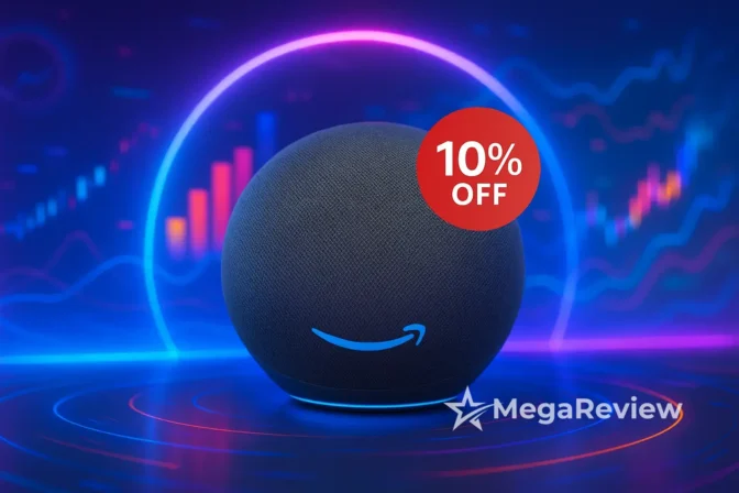 Echo Dot Max Amazon com 10% OFF na Amazon