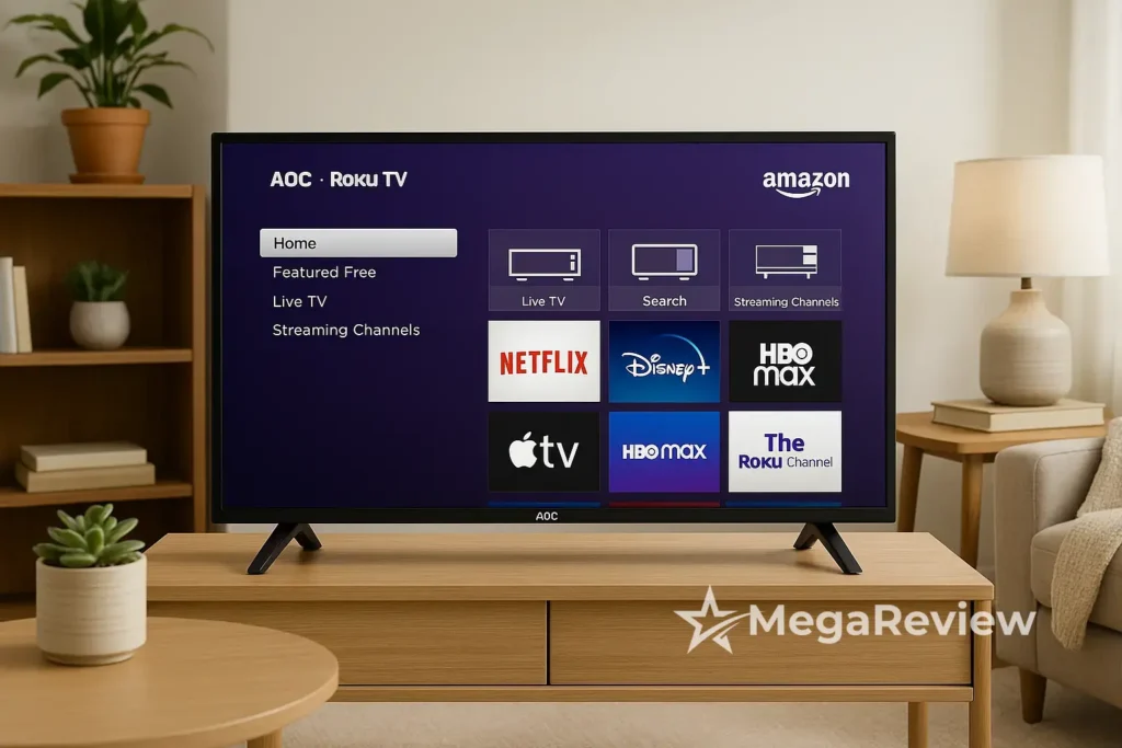 Smart TV AOC Roku 40" por R$ 1.096 exclusivo na Amazon