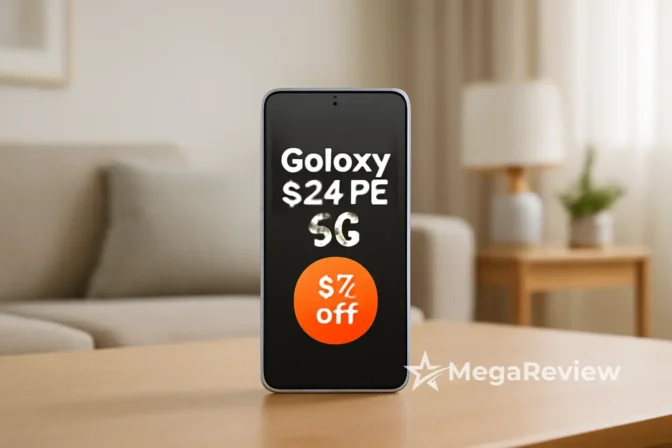 Samsung Galaxy S24 FE 5G com 5% OFF no app da Amazon