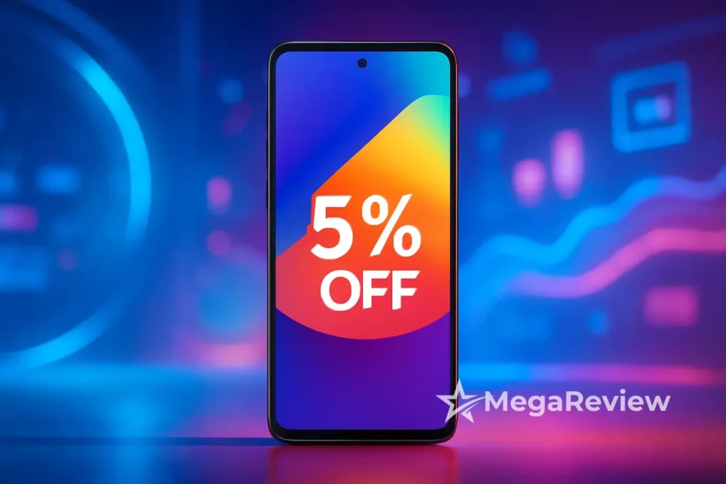 Smartphone Samsung Galaxy A56 5G com 5% OFF em até 12x sem juros na Amazon; preço monitorado hoje