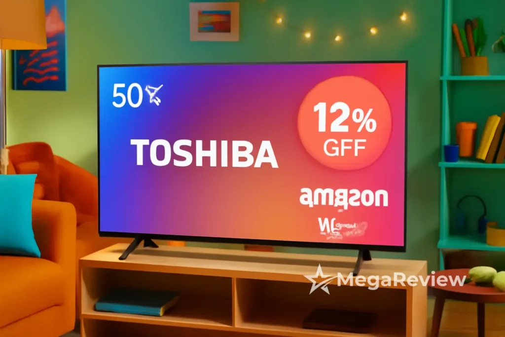 Smart TV 50" 4K Toshiba VIDAA com 12% OFF na Amazon; parcelamento em até 12x