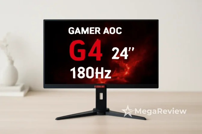 Monitor Gamer AOC G4 24” 180Hz com 16% OFF em oferta do dia na Amazon