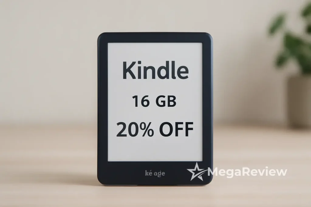 Kindle 16 GB: 20% OFF na Amazon