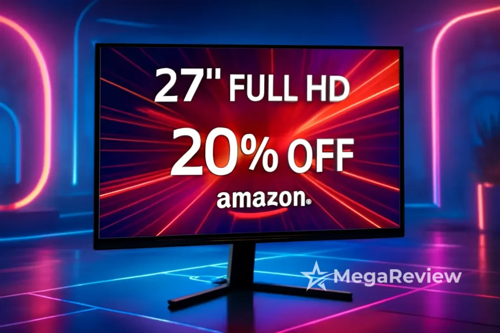 Monitor Gamer 27" Full HD com 20% OFF na Amazon, confira