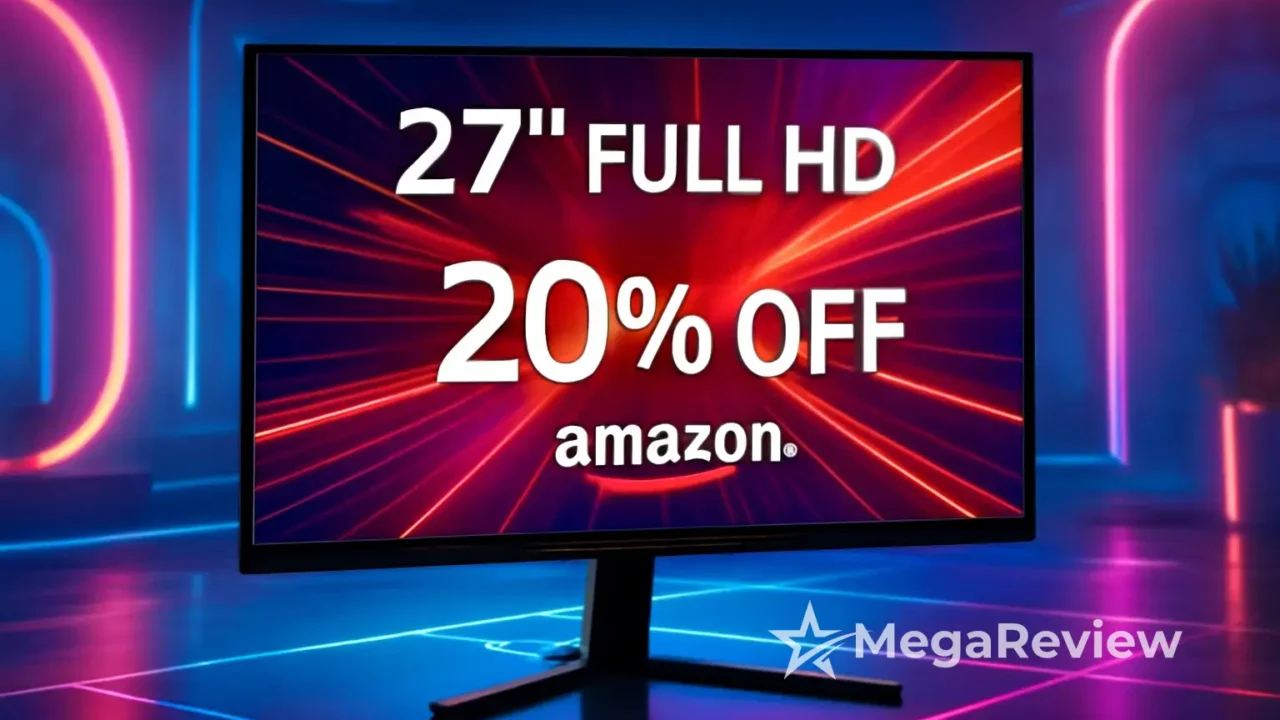Monitor Gamer 27" Full HD com 20% OFF na Amazon, confira