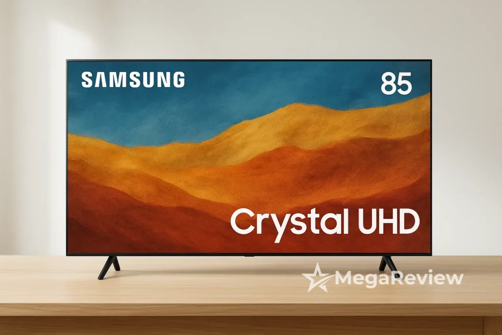 Samsung Smart TV 85" Crystal UHD 4K U8100F com 5% OFF na Amazon