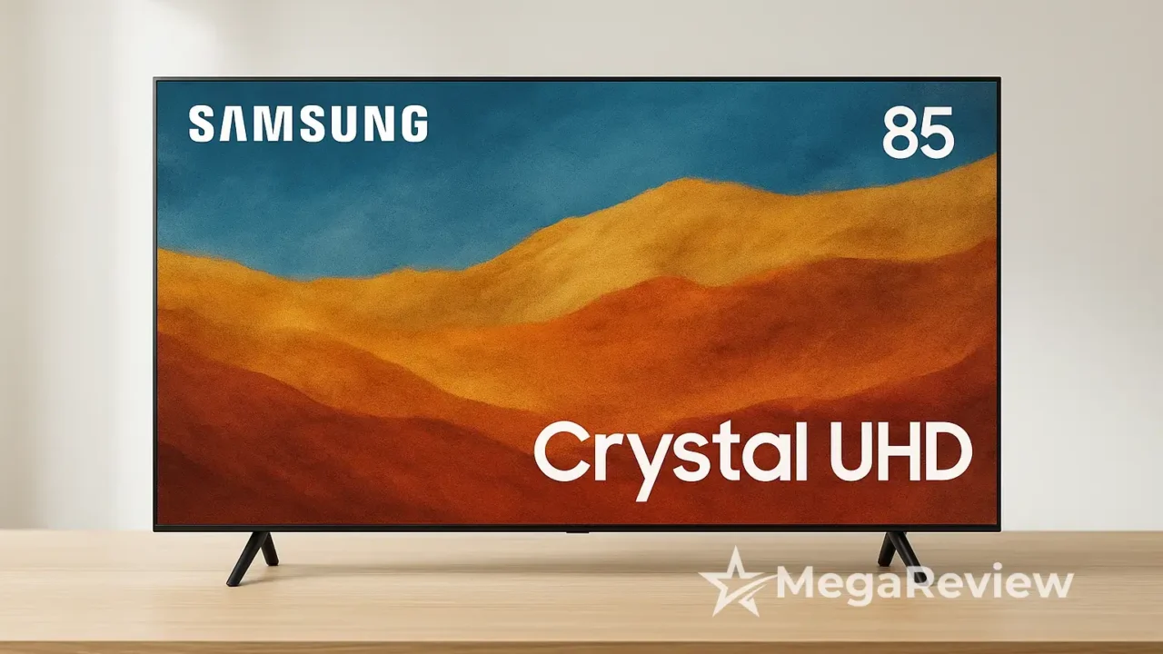 Samsung Smart TV 85" Crystal UHD 4K U8100F com 5% OFF na Amazon