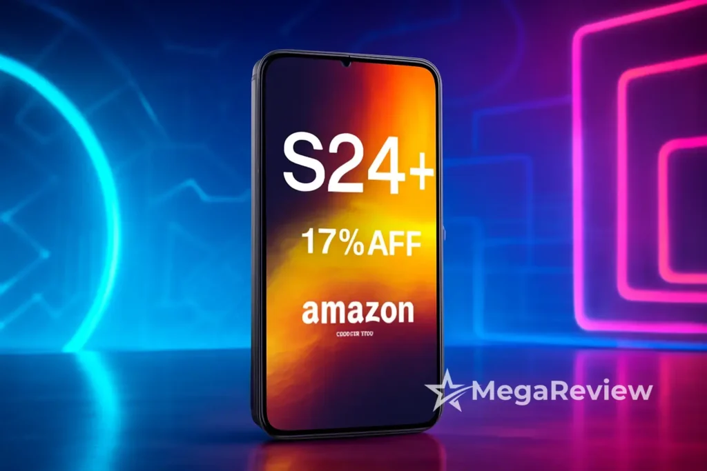 Smartphone Samsung Galaxy S24+ com 17% OFF na Amazon: menor valor verificado hoje