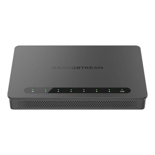 Grandstream Gwn7001, Roteador Vpn Gigabit Com Fio De 6 Portas