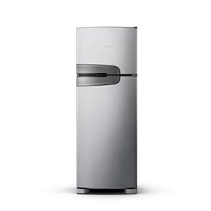 Geladeira Consul Frost Free Duplex 340 litros com Prateleiras Altura Flex cor inox - CRM39AK 220V