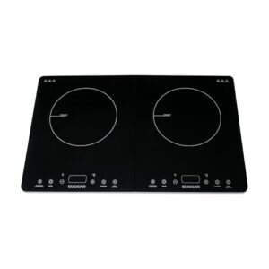 Cooktop Portátil de Indução 2 Zonas 127v Preto