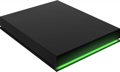 HD Game Drive 2TB Disco Rígido Externo Portátil STKX2000400, compatível com Xbox Series X, Xbox Series S e os Xbox One, USB 3.2 - Preto com LED verde, Nota fiscal e garantia de 3 anos no Brasil