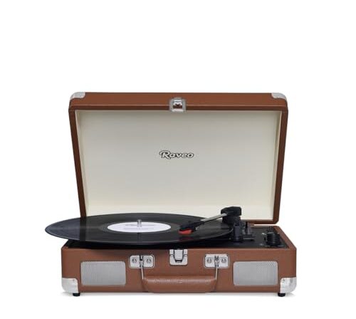 Vitrola Chrome Brown com Usb e Bluetooth, Bivolt