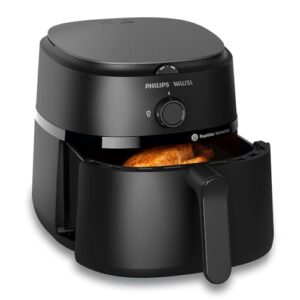 Fritadeira Airfryer Série 1000 XL, Philips Walita, 4,2 litros, Tecnologia RapidAir, Preta, 2 anos de garantia, 110v - NA120/00