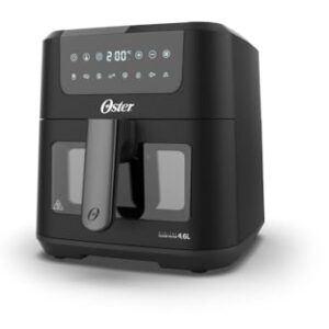 Fritadeira Digital Clear Oster 4,6L com Visor Transparente - 127V