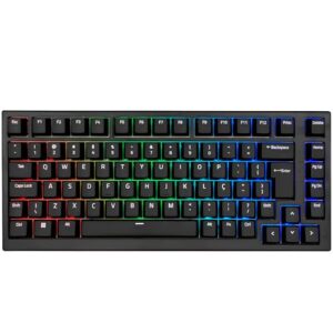TECLADO AKKO MG75 ABNT2 PRETO SWITCH SILVER V3 PRO