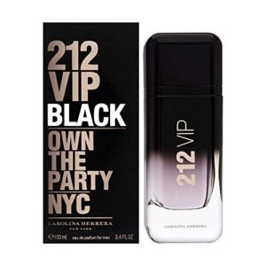 212 Vip Black Carolina Herrera - Perfume Masculino Eau de Parfum - 100Ml, Carolina Herrera, 100