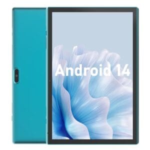 Tablet de 10 polegadas, Android 14, tablets Android de 10,1 polegadas, DDR4, 6 GB de RAM (expansão de 4 GB) ROM de 32 GB de 2 MP + 8 MP, câmera dupla, WiFi-6 BT, suporta expansão de 1 TB, aba IPS de