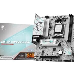 Placa Mãe MSI B840M GAMING WIFI6E (AM5/2xDDR5/HDMI/DisplayPort/M.2/USB 3.2)