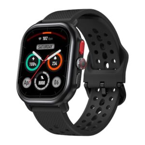 Zeblaze Beyond 3 Pro Smart Watch (atender/fazer chamada), exibição HD de 2,15 "AMOLED, IP68 impermeável 100 + modos esportivos Relógio de rastreador de fitness (Preto)