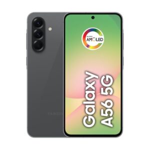 Smartphone Samsung Galaxy A56 5G 128GB, 8GB RAM, Câmera 50MP, IP67, Super AMOLED 6.7", Recursos AI, Preto