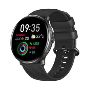 Zeblaze Relógio inteligente GTR 3 Pro, 1,43 "HD SmartWatch para homens Mulheres, modos esportivos IP68 à prova d'água/100+, pedômetro, Android Smart Watch for Android iOS (Preto)