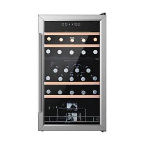 Adega Climatizada 33 Garrafas Dual Zone Eos Premium Compressor Eac33im 110v