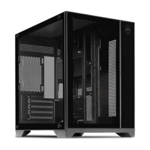 Gabinete Gamer Mancer CV100 | Mid-Tower | Tipo Aquário | Vidro Panorâmico | USB 3.0 | Preto
