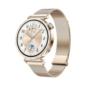 Smartwatch, HUAWEI WATCH GT 5 41mm, Até 7 dias de Bateria, Nova Experiência em Corrida e Ciclismo, Design Inovador, Rastreamento de Saúde Rápido, Compatível com iOS e Android, GPS Integrado, Dourado