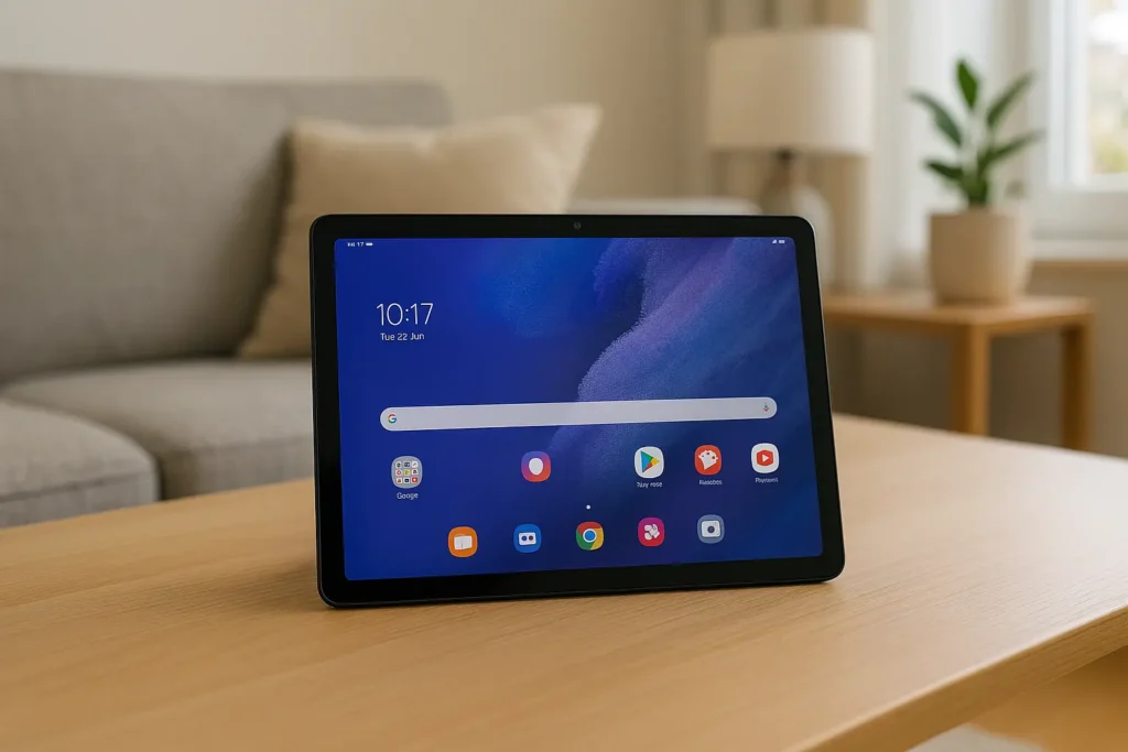 6 Samsung Galaxy tab 10 tablet prontos para 5G