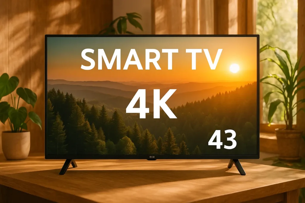 Descontos de até 20%: 6 smart tv 4k 43 lg em oferta especial
