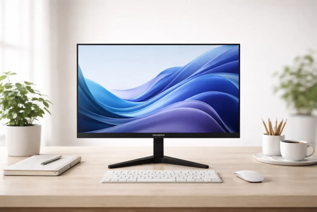 Design premium: 6 monitores Samsung com preço justo