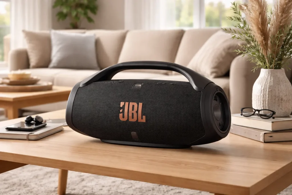 6 JBL Boombox 4 prontos para viagem com bateria duradoura