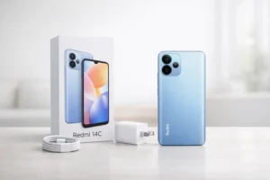 Tela infinita: 6 redmi 14c 128gb com display premium