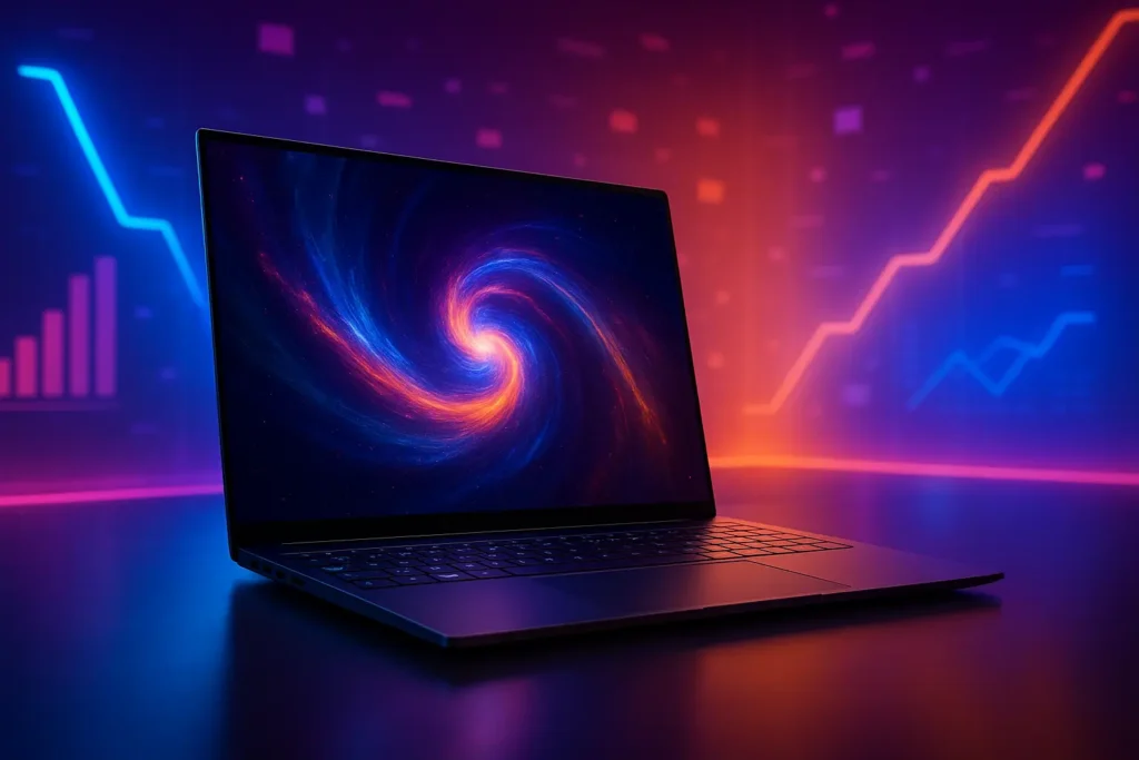 Autonomia top: 6 Galaxy Book4 com carregamento rápido