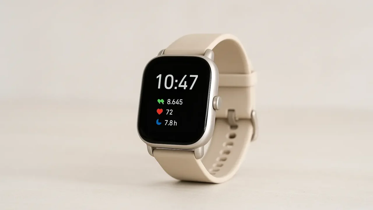 Autonomia top: relogio smartwatch Amazfit GTS 4 Mini New e kits