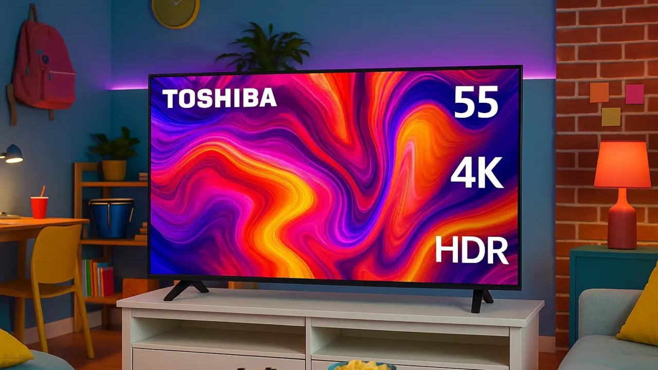 Guia rápido: 6 TV 55 Toshiba com recursos avançados