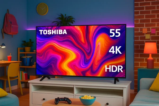 Guia rápido: 6 TV 55 Toshiba com recursos avançados