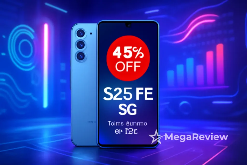 Samsung Galaxy S25 FE 5G com 45% OFF na Amazon; Parcelamento em até 12x
